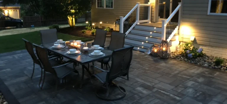 Backyard Project In Gambrills, Maryland.