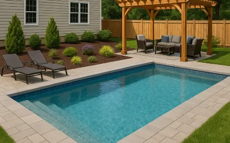 Mid Range Pool Landscaping