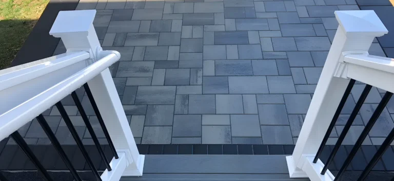 Paver Patio & Steps Installation – Trappe, MD