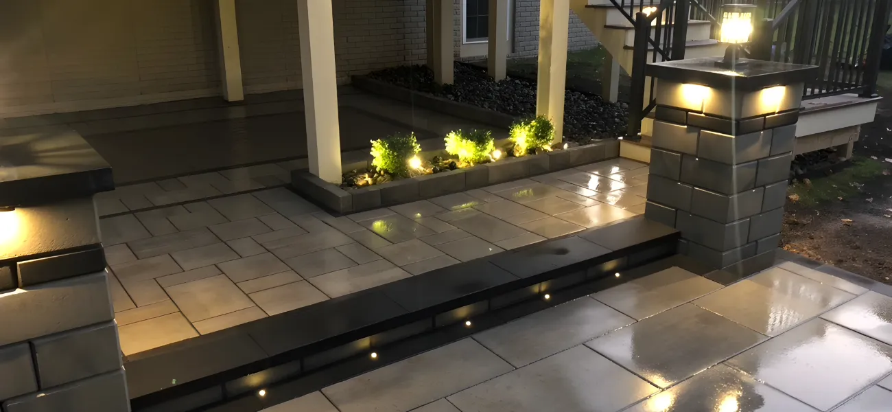 Upper Marlboro Backyard Patio Area Built By Keystone Pavers