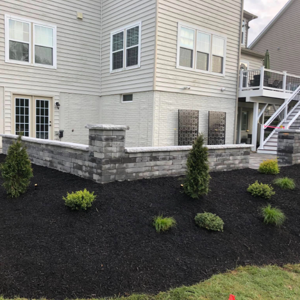 Hardscaping costs in Easton
